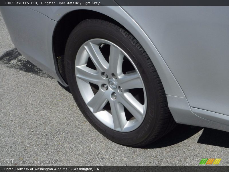 Tungsten Silver Metallic / Light Gray 2007 Lexus ES 350