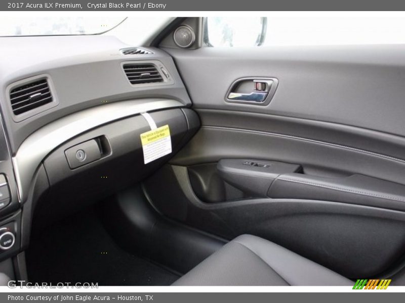 Crystal Black Pearl / Ebony 2017 Acura ILX Premium