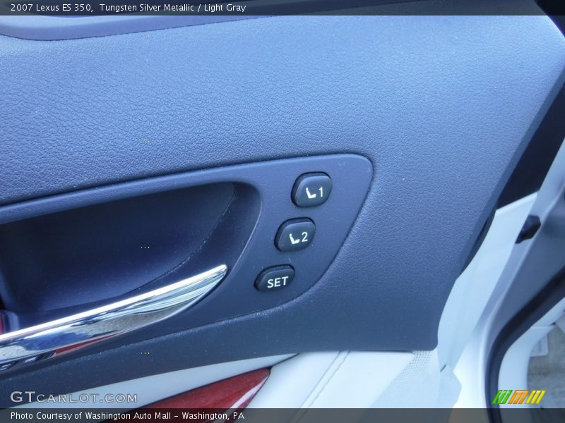 Tungsten Silver Metallic / Light Gray 2007 Lexus ES 350