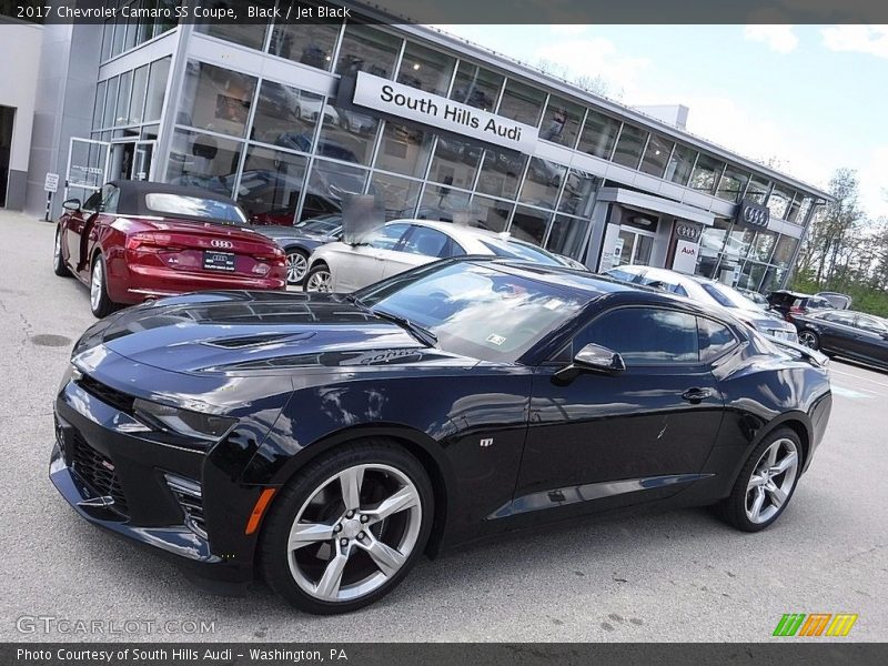 Black / Jet Black 2017 Chevrolet Camaro SS Coupe