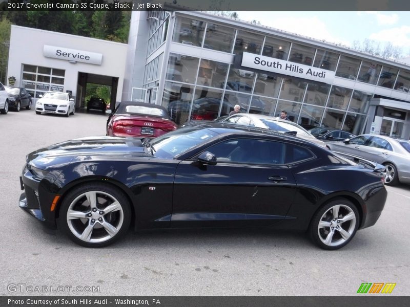 Black / Jet Black 2017 Chevrolet Camaro SS Coupe