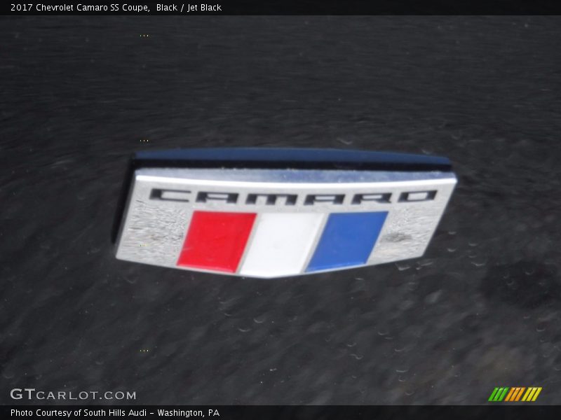 Black / Jet Black 2017 Chevrolet Camaro SS Coupe