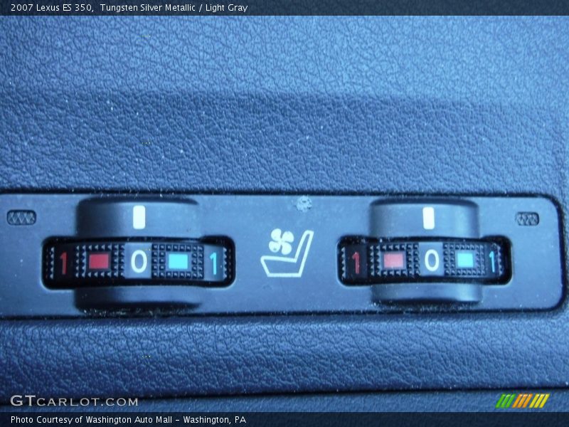 Tungsten Silver Metallic / Light Gray 2007 Lexus ES 350