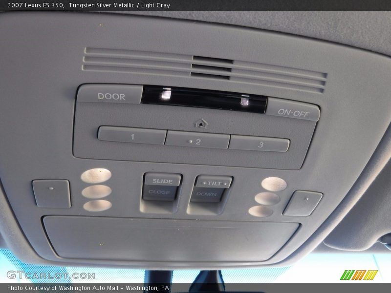 Tungsten Silver Metallic / Light Gray 2007 Lexus ES 350