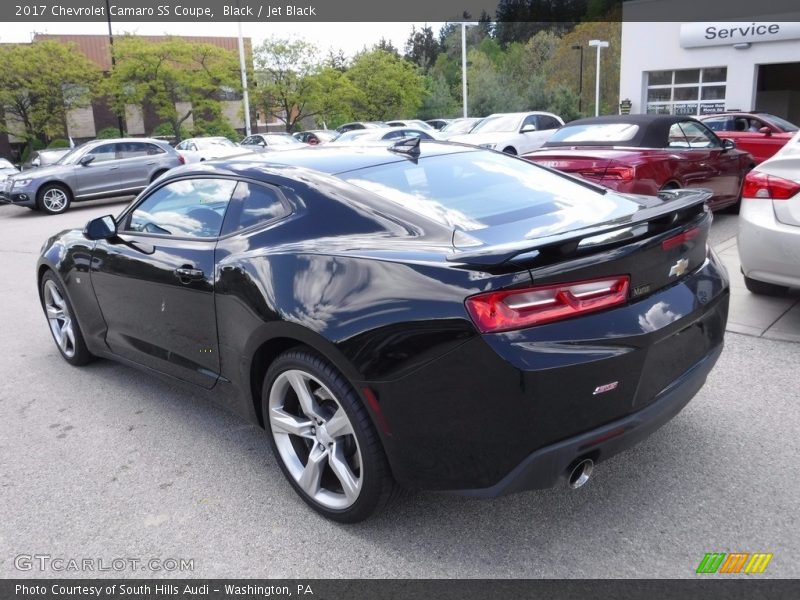 Black / Jet Black 2017 Chevrolet Camaro SS Coupe