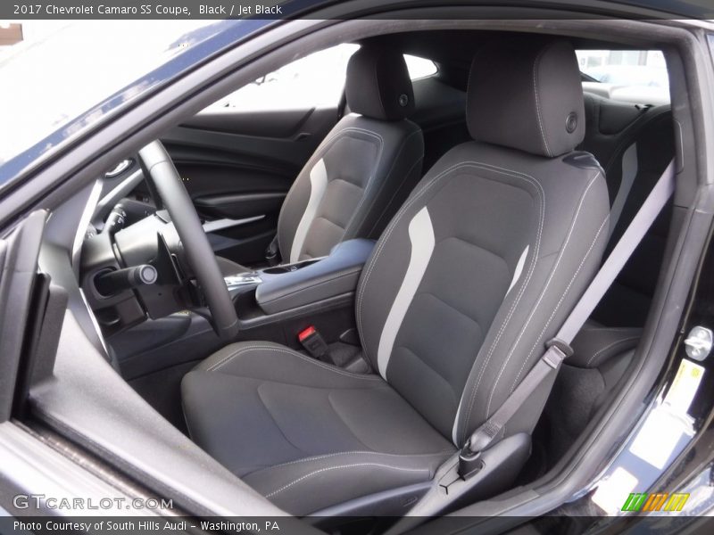 Front Seat of 2017 Camaro SS Coupe