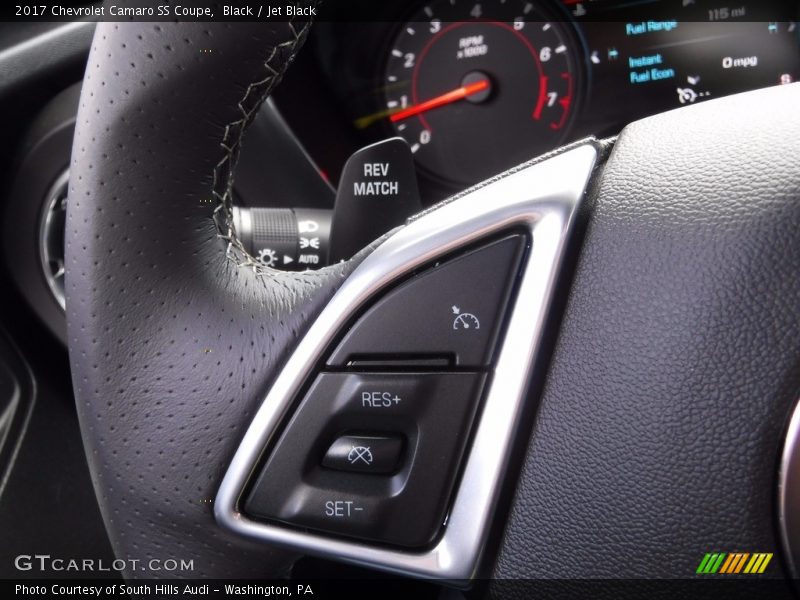 Controls of 2017 Camaro SS Coupe