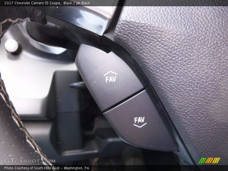 Controls of 2017 Camaro SS Coupe