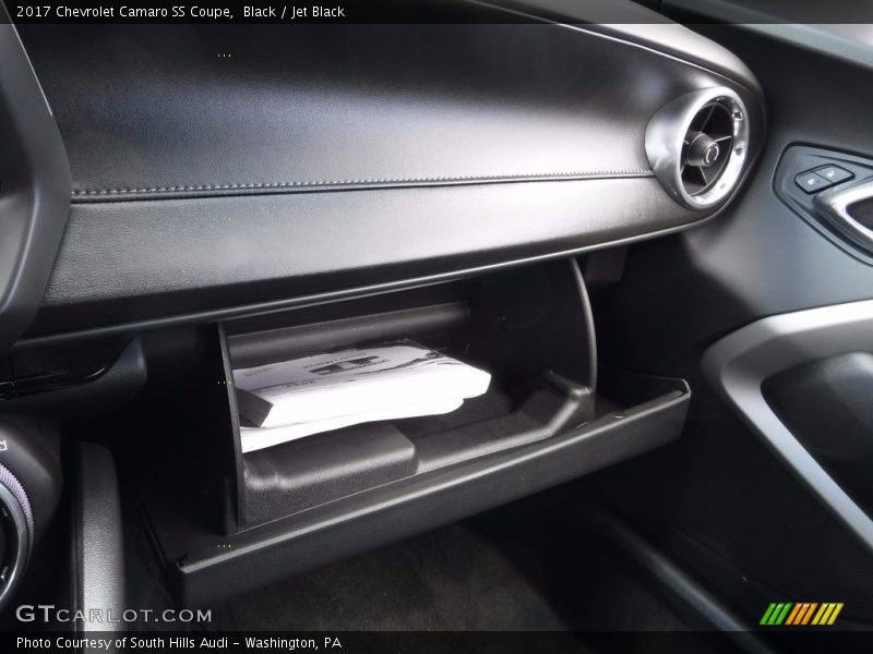 Black / Jet Black 2017 Chevrolet Camaro SS Coupe