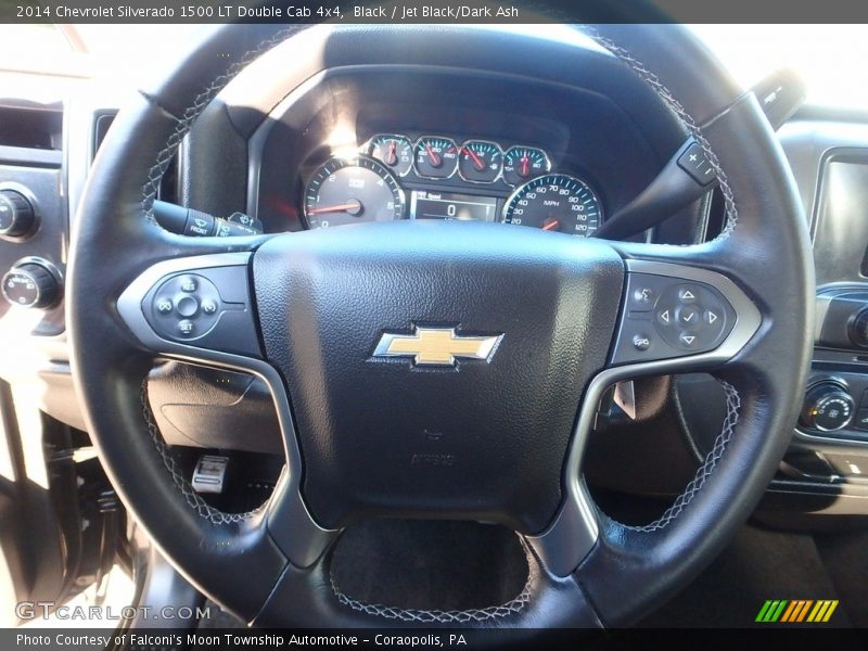 Black / Jet Black/Dark Ash 2014 Chevrolet Silverado 1500 LT Double Cab 4x4