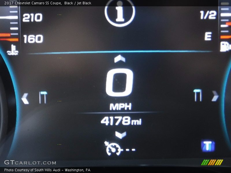 Black / Jet Black 2017 Chevrolet Camaro SS Coupe