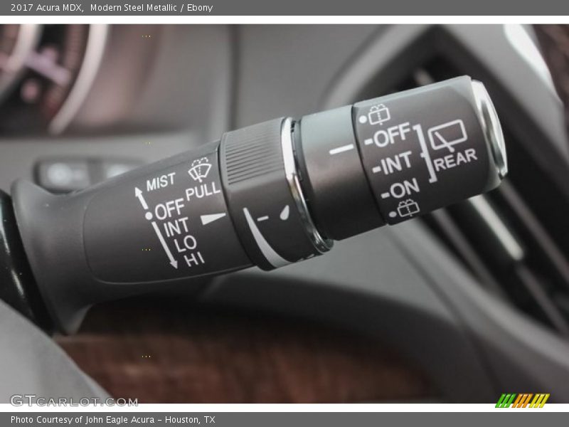 Modern Steel Metallic / Ebony 2017 Acura MDX