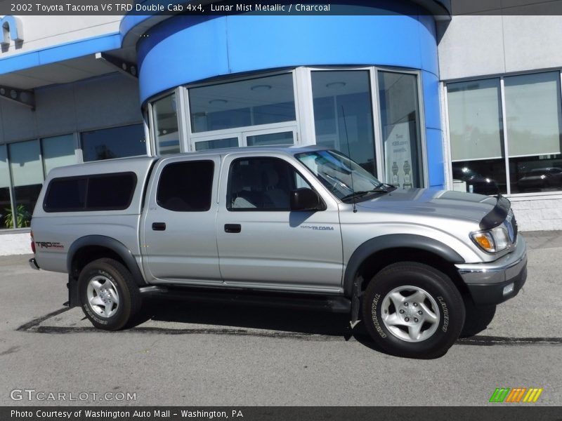 Lunar Mist Metallic / Charcoal 2002 Toyota Tacoma V6 TRD Double Cab 4x4