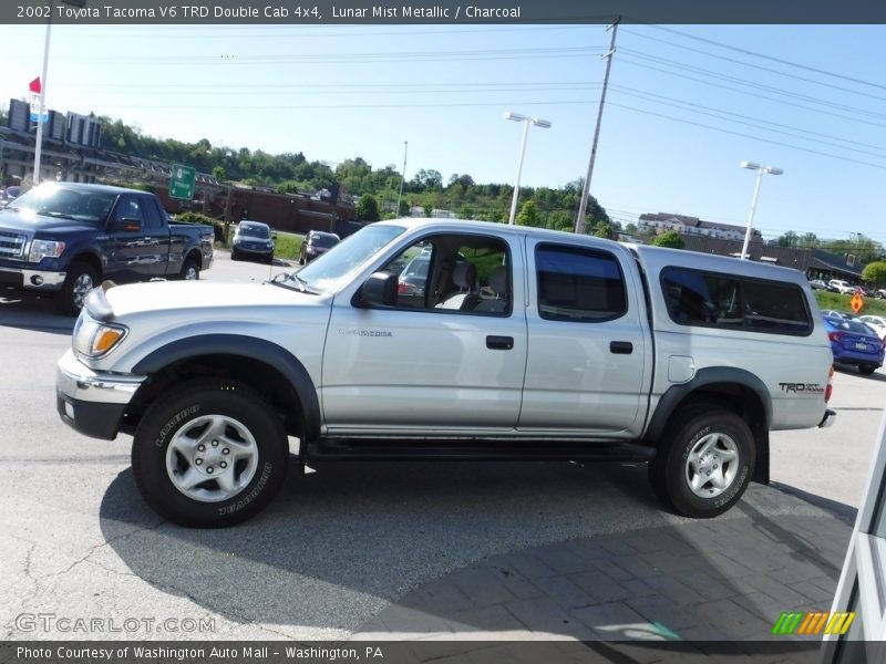 Lunar Mist Metallic / Charcoal 2002 Toyota Tacoma V6 TRD Double Cab 4x4