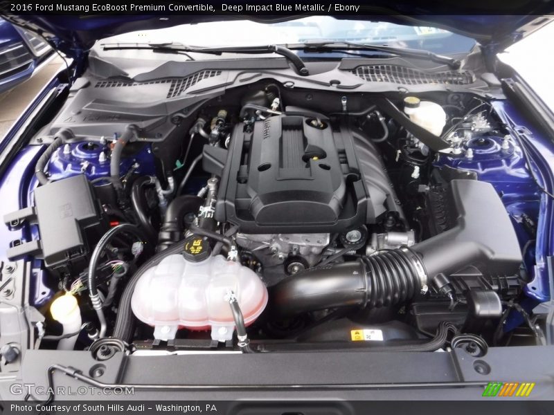  2016 Mustang EcoBoost Premium Convertible Engine - 2.3 Liter GTDI Turbocharged DOHC 16-Valve EcoBoost 4 Cylinder
