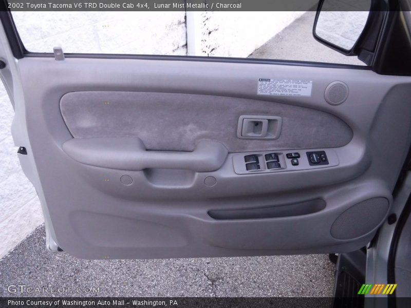 Lunar Mist Metallic / Charcoal 2002 Toyota Tacoma V6 TRD Double Cab 4x4