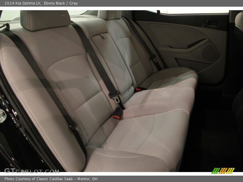 Ebony Black / Gray 2014 Kia Optima LX