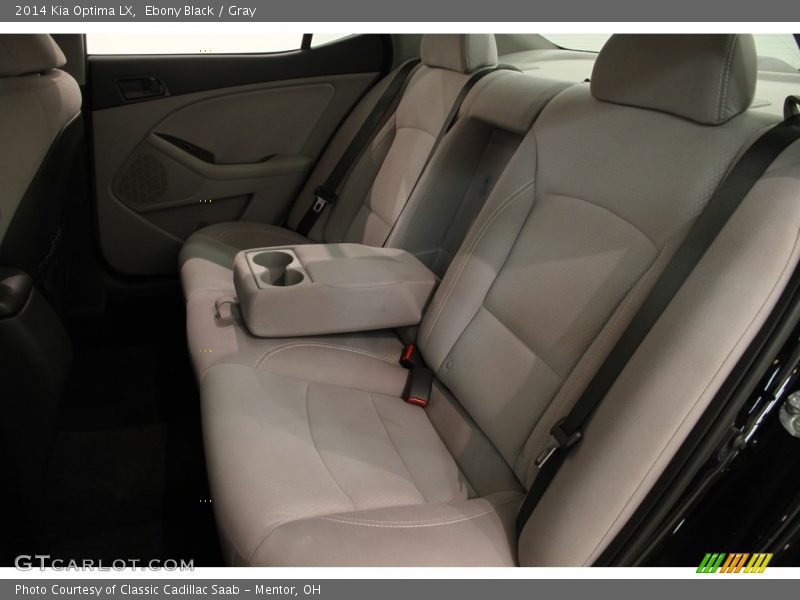 Ebony Black / Gray 2014 Kia Optima LX