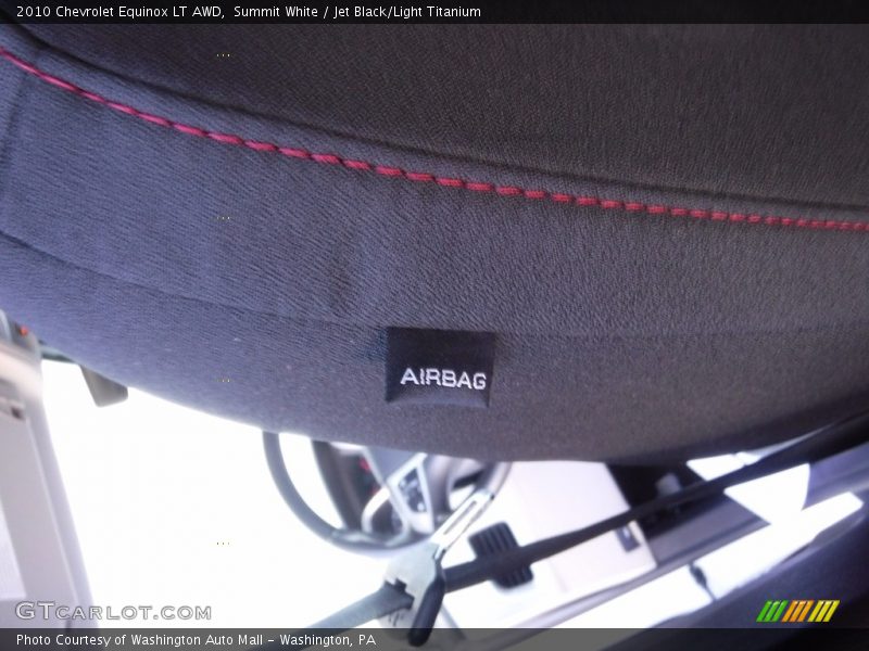 Summit White / Jet Black/Light Titanium 2010 Chevrolet Equinox LT AWD