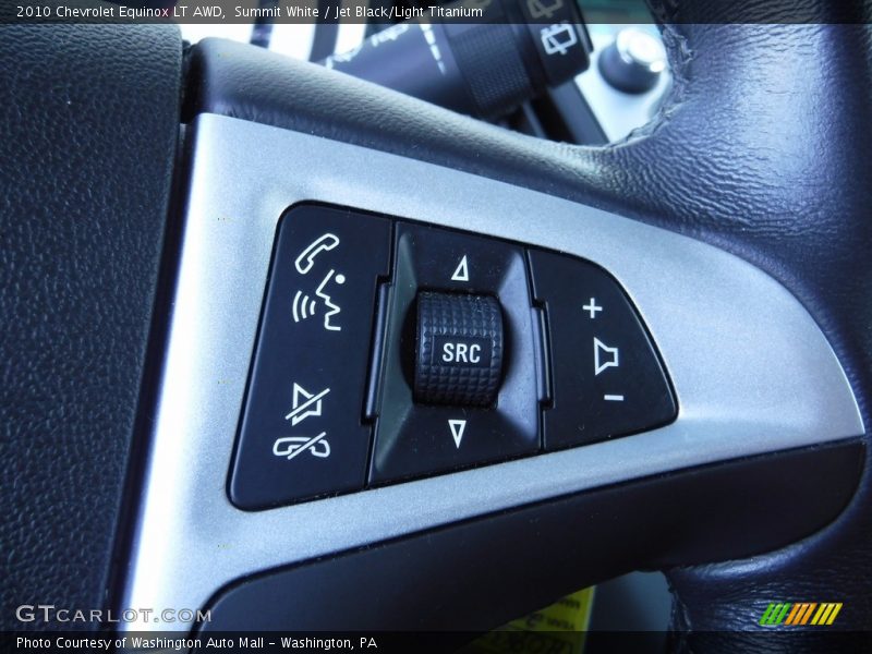 Summit White / Jet Black/Light Titanium 2010 Chevrolet Equinox LT AWD