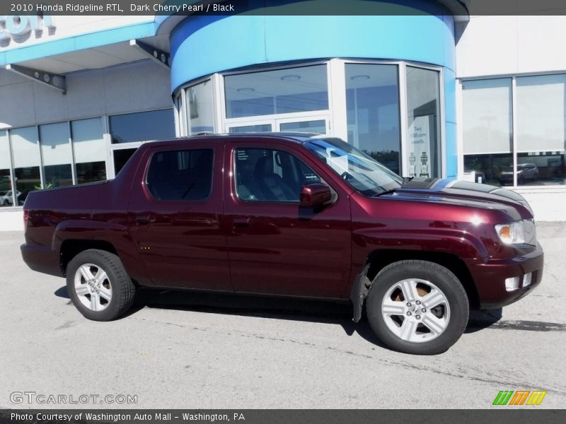 Dark Cherry Pearl / Black 2010 Honda Ridgeline RTL