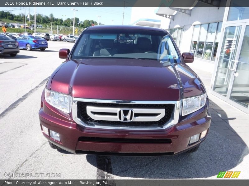 Dark Cherry Pearl / Black 2010 Honda Ridgeline RTL