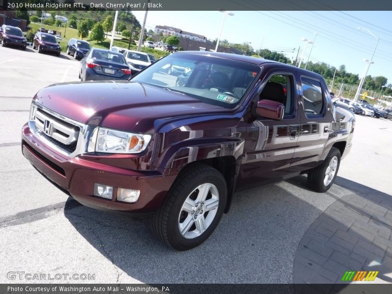 Dark Cherry Pearl / Black 2010 Honda Ridgeline RTL