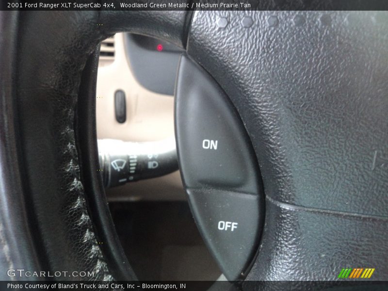 Woodland Green Metallic / Medium Prairie Tan 2001 Ford Ranger XLT SuperCab 4x4