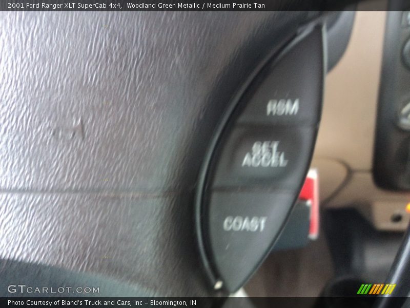 Woodland Green Metallic / Medium Prairie Tan 2001 Ford Ranger XLT SuperCab 4x4