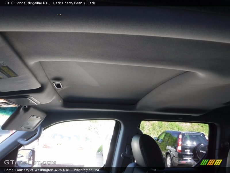 Dark Cherry Pearl / Black 2010 Honda Ridgeline RTL
