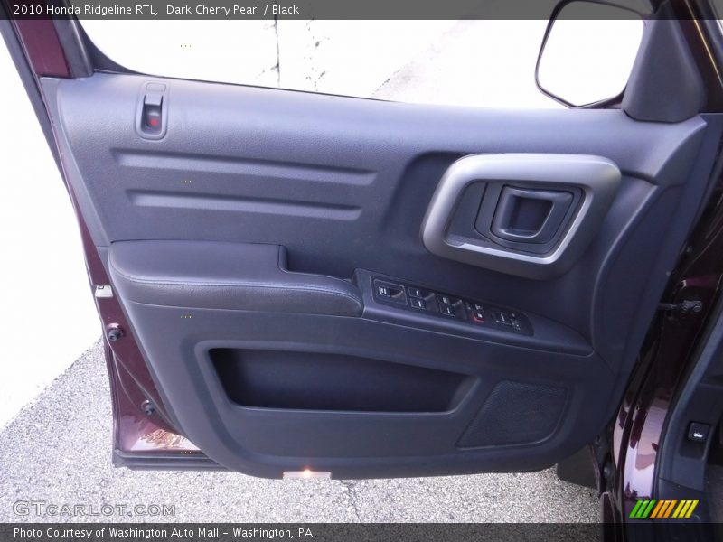 Dark Cherry Pearl / Black 2010 Honda Ridgeline RTL