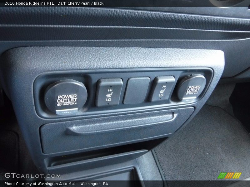 Dark Cherry Pearl / Black 2010 Honda Ridgeline RTL