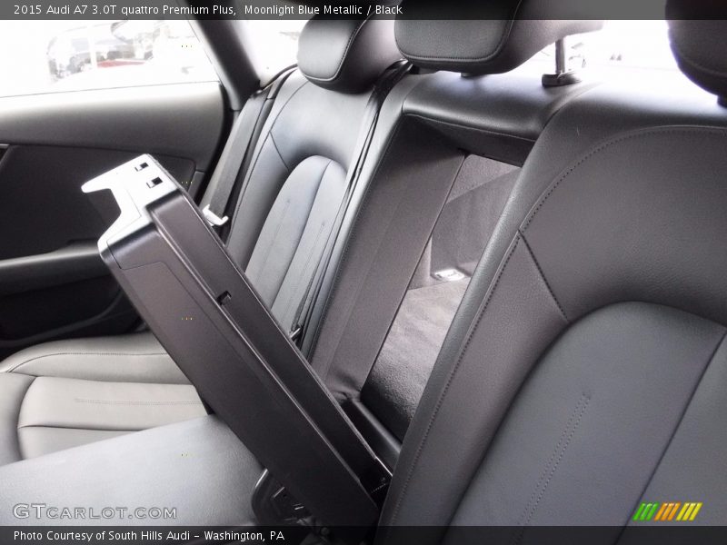 Moonlight Blue Metallic / Black 2015 Audi A7 3.0T quattro Premium Plus