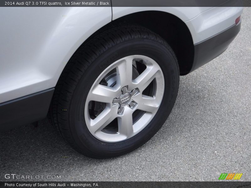 Ice Silver Metallic / Black 2014 Audi Q7 3.0 TFSI quattro