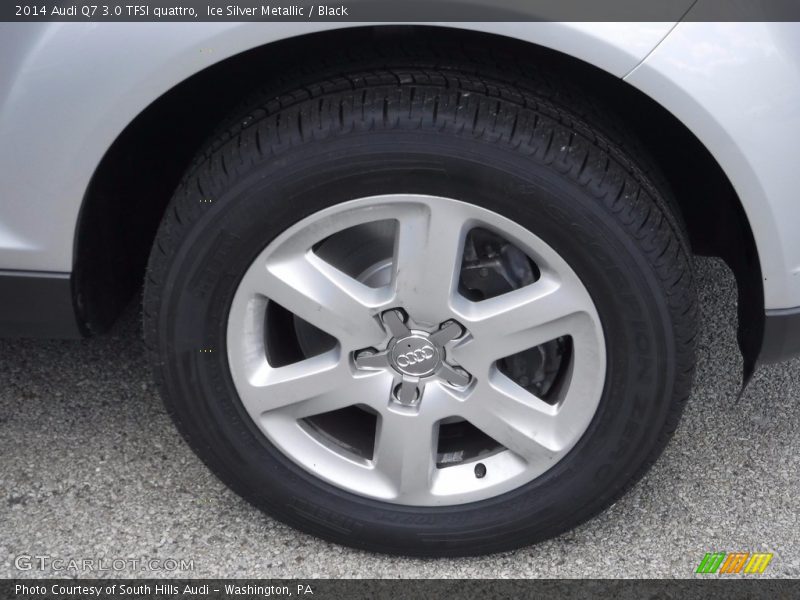 Ice Silver Metallic / Black 2014 Audi Q7 3.0 TFSI quattro