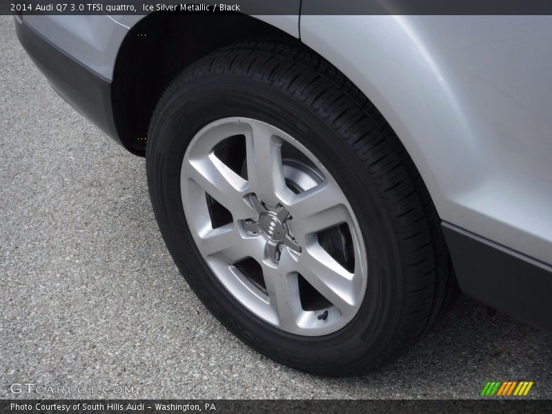 Ice Silver Metallic / Black 2014 Audi Q7 3.0 TFSI quattro