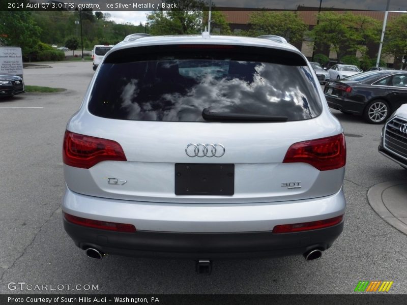 Ice Silver Metallic / Black 2014 Audi Q7 3.0 TFSI quattro