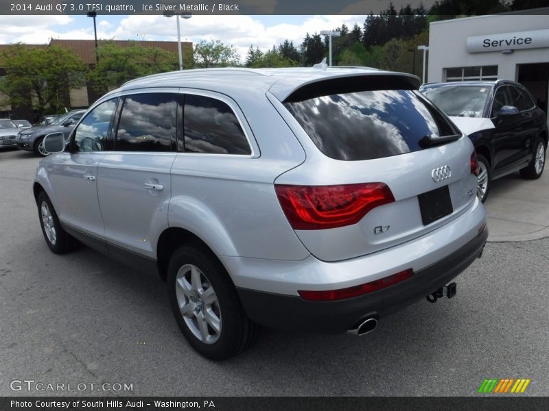 Ice Silver Metallic / Black 2014 Audi Q7 3.0 TFSI quattro