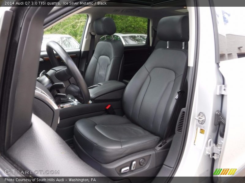 Ice Silver Metallic / Black 2014 Audi Q7 3.0 TFSI quattro
