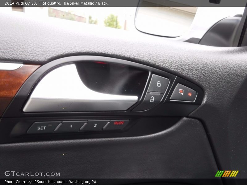 Ice Silver Metallic / Black 2014 Audi Q7 3.0 TFSI quattro