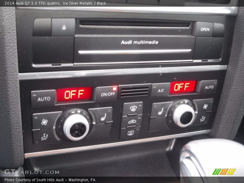 Ice Silver Metallic / Black 2014 Audi Q7 3.0 TFSI quattro