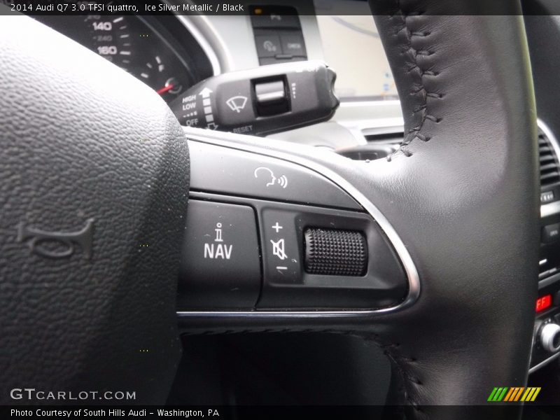 Ice Silver Metallic / Black 2014 Audi Q7 3.0 TFSI quattro