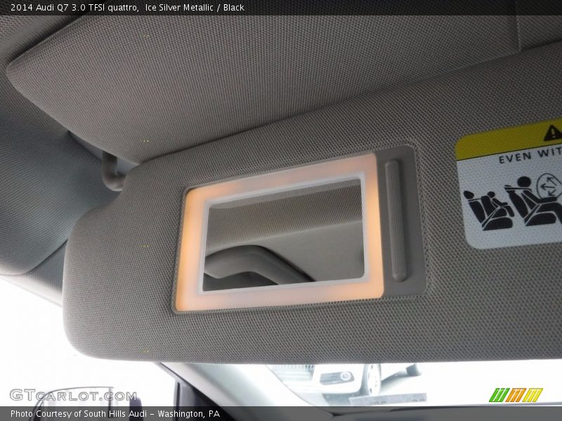 Ice Silver Metallic / Black 2014 Audi Q7 3.0 TFSI quattro