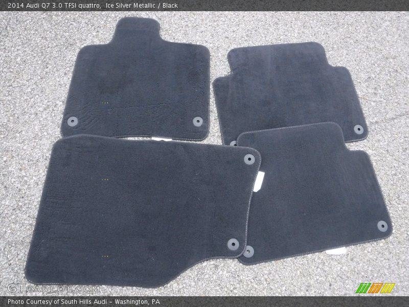 Ice Silver Metallic / Black 2014 Audi Q7 3.0 TFSI quattro