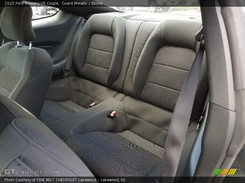 Guard Metallic / Ebony 2015 Ford Mustang V6 Coupe