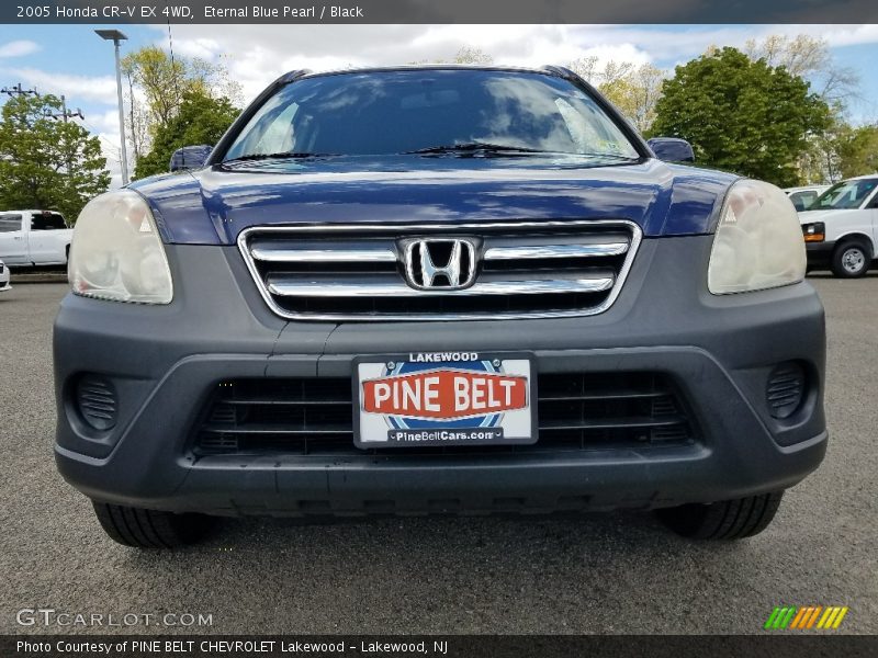 Eternal Blue Pearl / Black 2005 Honda CR-V EX 4WD