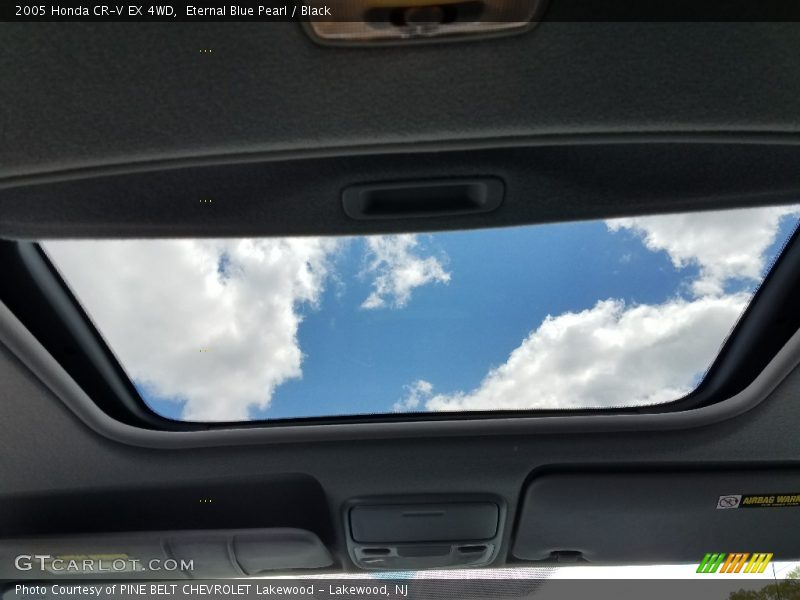 Eternal Blue Pearl / Black 2005 Honda CR-V EX 4WD