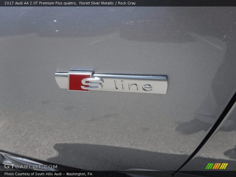 Florett Silver Metallic / Rock Gray 2017 Audi A4 2.0T Premium Plus quattro