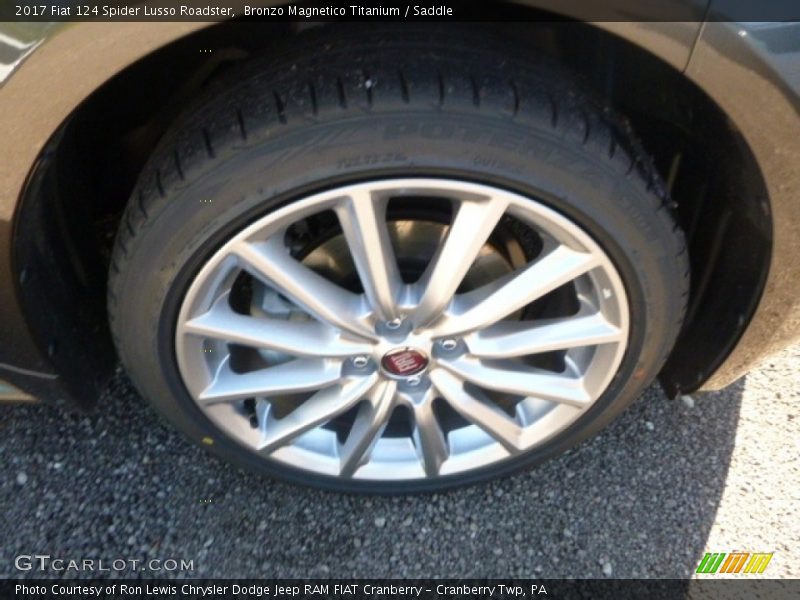 Bronzo Magnetico Titanium / Saddle 2017 Fiat 124 Spider Lusso Roadster