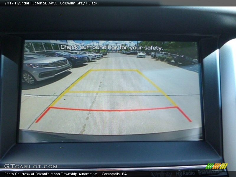 Coliseum Gray / Black 2017 Hyundai Tucson SE AWD